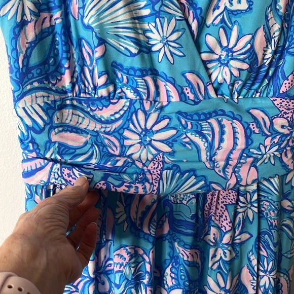 Lilly Pulitzer Moana Maxi Dress in Amalfi Blue
Sound The Sirens, Size M, NWT - Picture 4 of 13